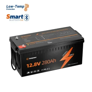 12V 280Ah Bluetooth Lithium Battery-3584Wh Power for RV Home Off-Grid