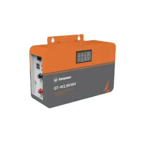 GT-W2.5KWH-25.6V Indoor Wall Mounted LiFePO4 Li-ion Battery